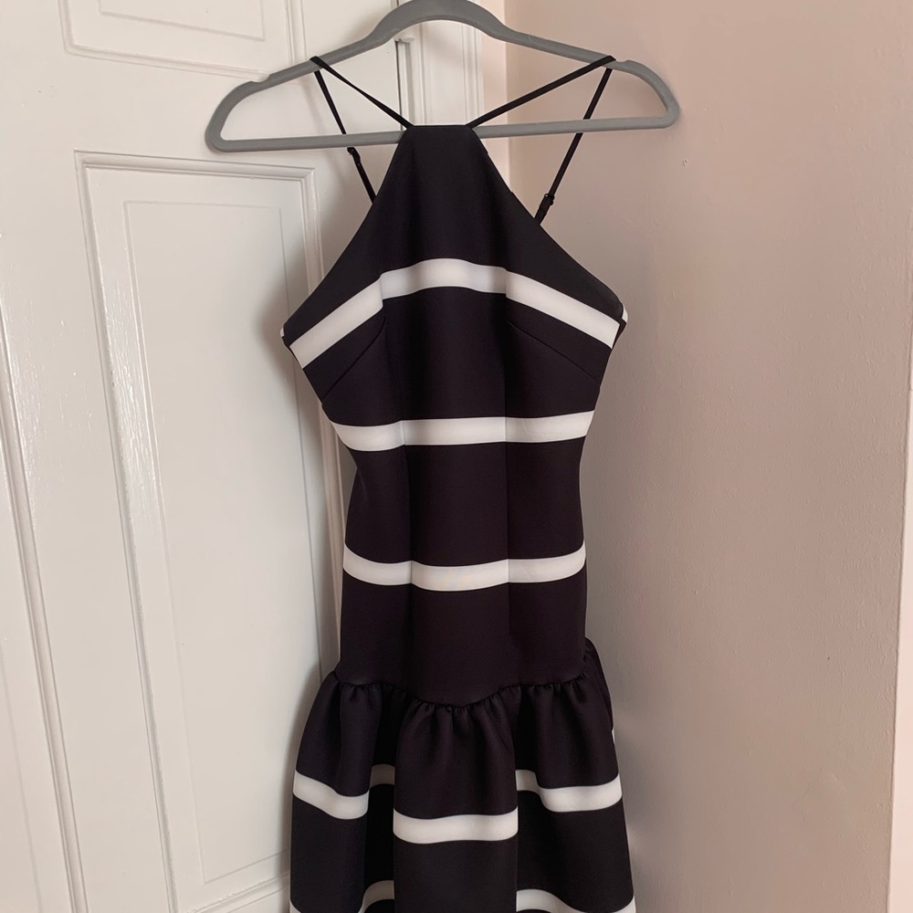 ASOS drop wait midi scuba dress